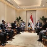 وزير التموين والتجارة الداخلية : يستقبل وزير الزراعة الصومالي لبحث سبل التعاون المشترك.