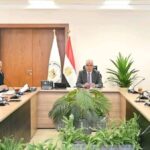 سويلم يتابع موقف دراسة “إعادة تأهيل المناطق الزراعية فى شمال الدلتا المتأثرة بإرتفاع منسوب سطح البحر”