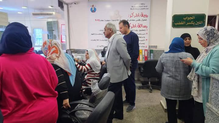 السكرتير العام في زيارة مفاجئة لحي شمال الغردقة لمتابعة ملف التصالحات