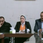 وكيل وزارة الشباب والرياضة بالدقهلية تعقد إجتماعا موسعاً مع السادة مديري الإدارات الفرعية