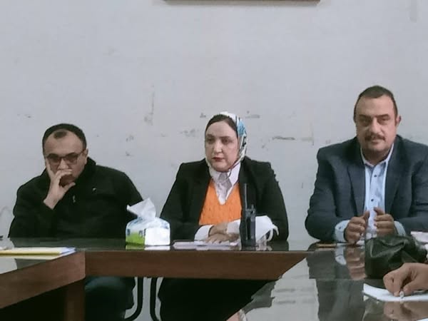وكيل وزارة الشباب والرياضة بالدقهلية تعقد إجتماعا موسعاً مع السادة مديري الإدارات الفرعية