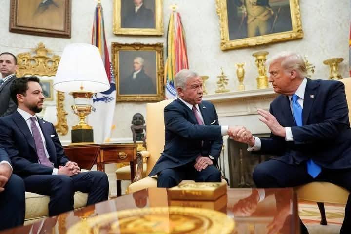 الرد القوى لملك الاردن هناك دولة كبرى إسمها مصر بردها حلول ستقدمها لأهل غزة وهناك رد عربيه ستصل لأ مريكا