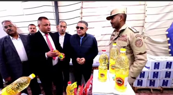 حنفى : يفتتح معرض “أهلاً رمضان” لتوفير السلع بأسعار مخفضة .