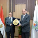 رئيس جامعة المستقبل بالعراق فى ضيافة جامعة المنصورة لتوقيع بروتوكول تعاون بين الطرفين