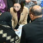 الدكتورة جاكلين عازر أستقبلت 24 من المواطنين خلال اجتماعها الأسبوعي لخدمة المواطنين