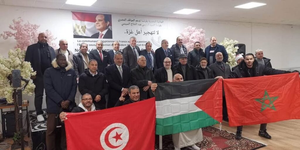 العرب يجتمعون على حب فلسطين في بيت مصر بمدينة إستان بباريس