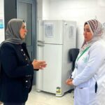 “مدير فرع الهيئة بالاسماعيلية يتفقد مركز طب أسرة الواصفية، فى جولة المرور الصباحية
