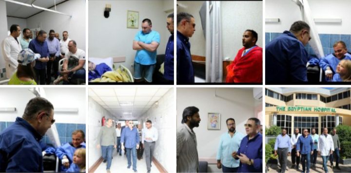 محافظ البحر الأحمر : يعلن إنقاذ 39 سائح أجنبي ووفاة 6 آخرين في غرق غواصة بالغردقة .