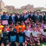 محافظ الجيزة يشهد احتفالية الشباب والرياضة بيوم اليتيم بمركز شباب الصف