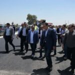 رئيس الوزراء يتفقد أعمال مشروع ازدواج طريق أسيوط/ ديروط الزراعي كتبت مرفت عبد القادر