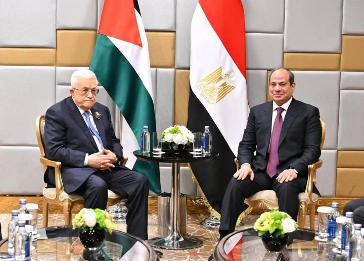 الرئيس المصري و الرئيس الفلسطيني بموسكو متابعه تامر ياسين