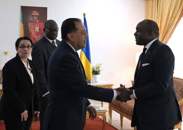 مدبولي يشارك في حفل تنصيب الرئيس الجابوني بريس نجيما نيابة عن فخامة السيد الرئيس عبد الفتاح السيسي متابعه/تامر عامر