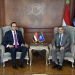 ● الفريق أسامة ربيع يبحث مع رئيس هيئة الرعاية الصحية التنسيق المشترك بتقديم الخدمات الطبية للعاملين بالهيئة كتب/طلعت مرسى إبراهيم