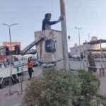 تطوير شوارع حى الوراق متابعه هشام الزمر