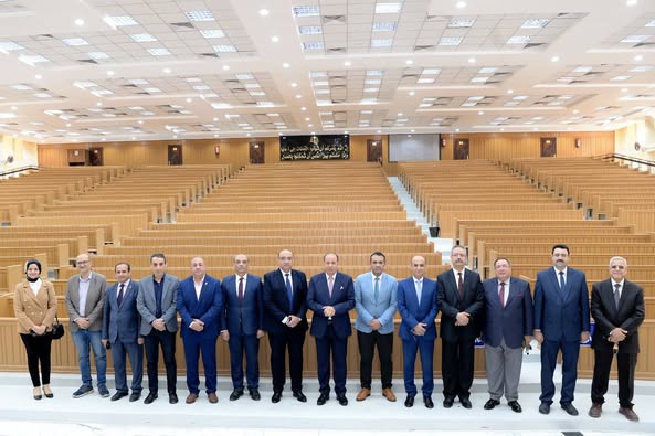 رئيس جامعة المنصورة يفتتح مشروعات التطوير والتجديد بكلية الحقوق تزامنا باليوبيل الذهبي للكلية كتب احمد رضوان
