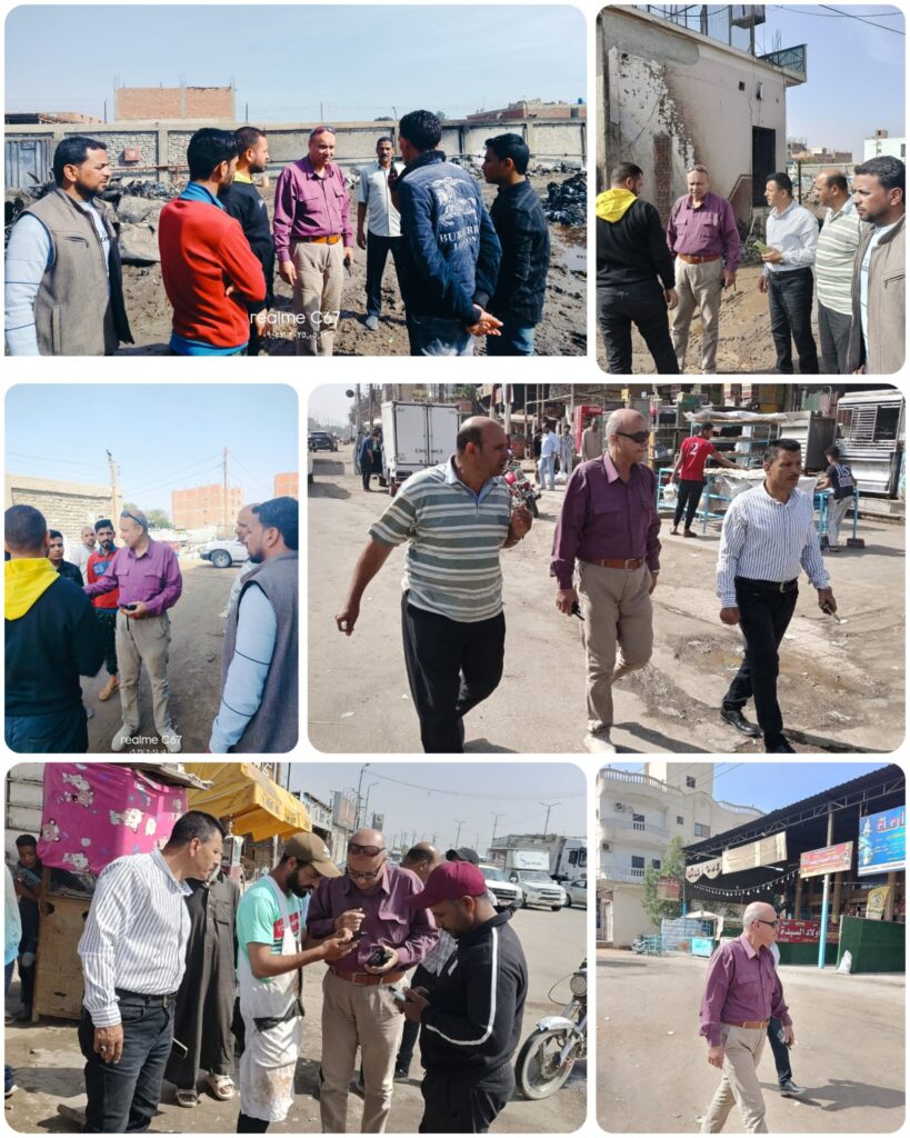 رئيس مركز ومدينة بلبيس يتفقد الوحدة المحلية بغيتة ويؤكد على متابعة منظومة النظافة والتعديات  متابعة /دعبدالهادي الكناني