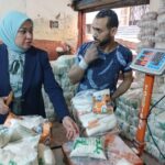 محافظة الدقهلية ضبط أكثر من طن من المواد الغذائية ويحرر 238 مخالفة في حملة تموينية متابعة/د.عبدالهادي الكناني