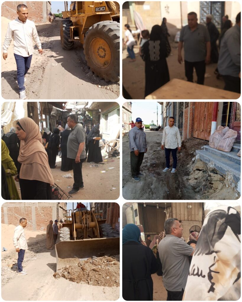 حملات إشغالات واسعة تنطلق بكافة الوحدات المحلية بمركز ومدينة بلبيس لتعزيز الانضباط وتحسين المظهر الحضاري متابعة/دعبدالهادي الكناني