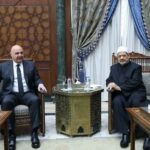 فضيلة الإمام الأكبر شيخ الأزهر يستقبل الرئيس اللبنانى بمشيخة الأزهر متابعة / خالد عبدالعزيز