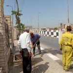 تاريخ الخبر: الأحد 25 مايو 2025 رئيس مدينة الزقازيق يتابع جهود رجال تحسين البيئة خلال الوردية الصباحية لأعمال النظافة ورى الأشجار الشرقية .الزقازيق .د.عبدالهادي الكناني