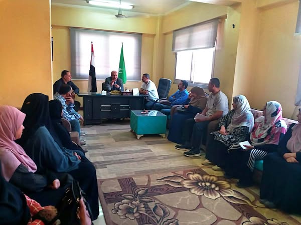 رئيس مركز ومدينة بلبيس يزور الوحدة المحلية أولاد سيف للاطمئنان على سير العمل وتحسين الخدمات الشرقية د. عبدالهادي الكناني