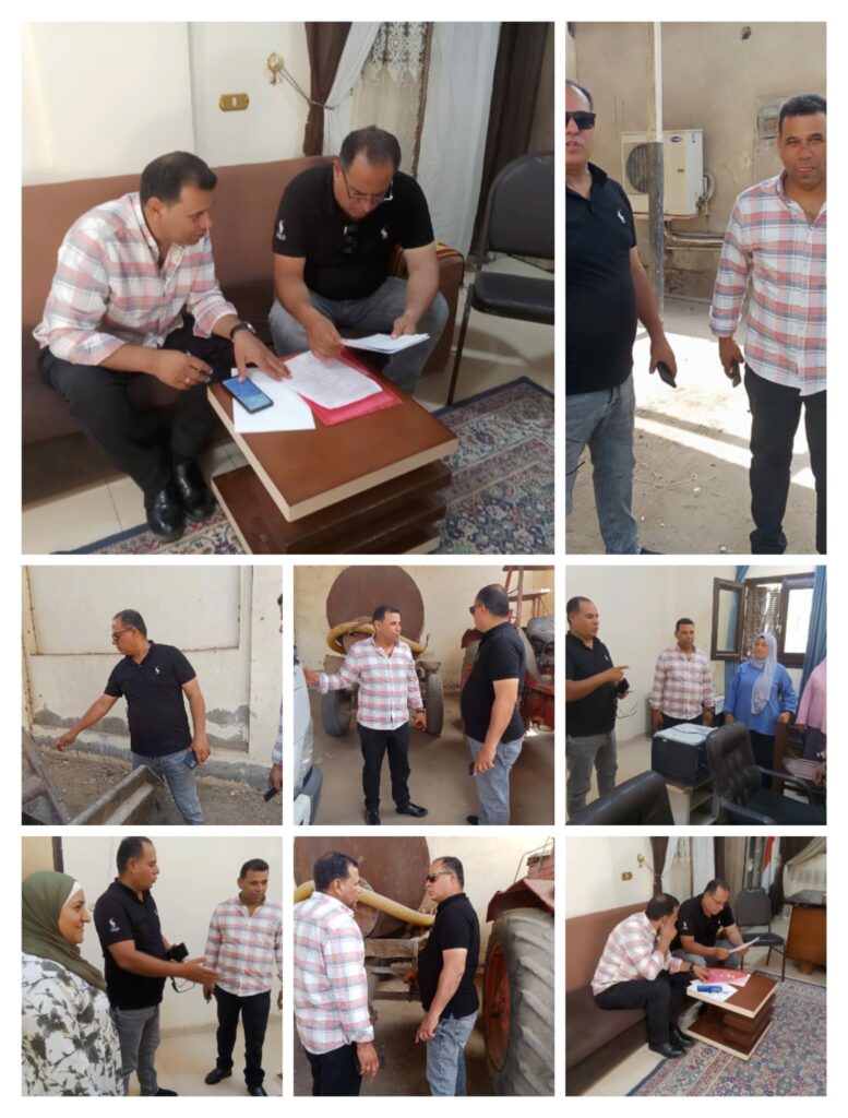 متابعة نائب رئيس مركز ومدينة بلبيس لتقديم الخدمات بمحلي شبرا النخلة الشرقية .د.عبدالهادي الكناني