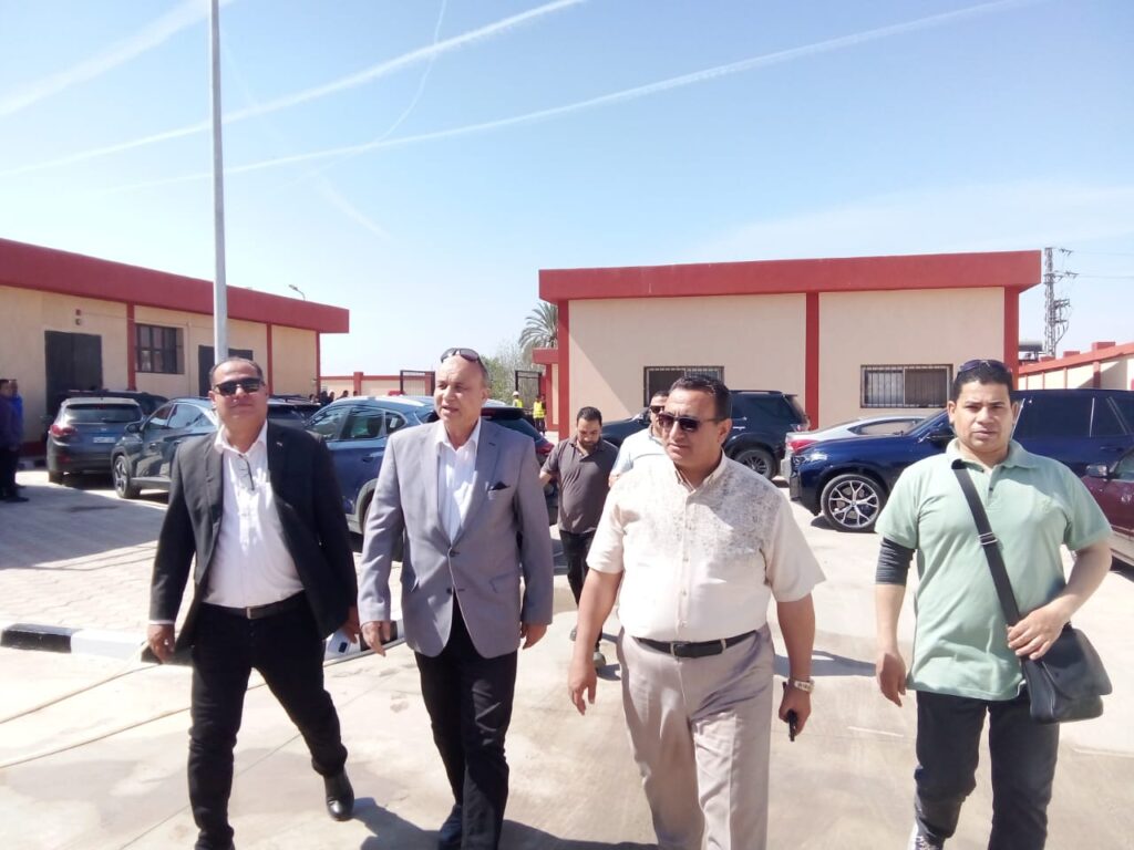 زيارة رسمية لموقع محطة معالجة مياه ميت جابر بني صالح بمركز بلبيس متابعة د. عبدالهادي الكناني