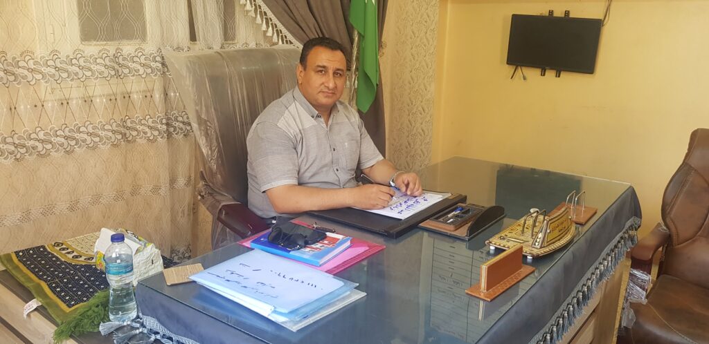 إزالة تعدٍ على الأرض الزراعية بمحافظة الشرقية كتب /دعبدالهادي الكناني
