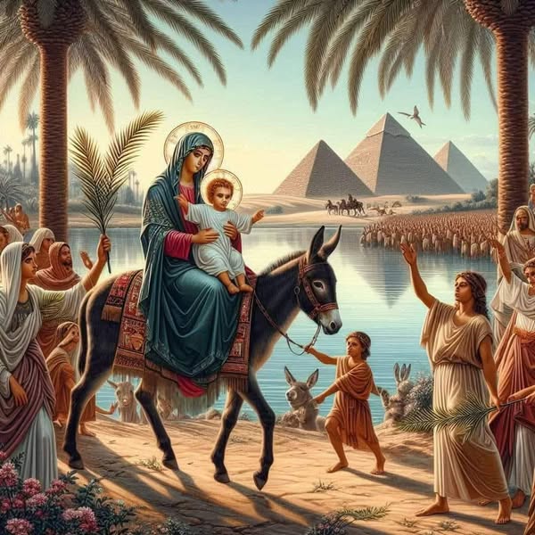 “دخول العائلة المقدسة إلى مصر: رحلة إيمان وتاريخ” أمينه المواطنه بحزب حماه الوطن بمحافظة الجيزة تهنئ المصريين بذكري دخول العائلة المقدسة مصر