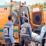 مصرع شخصين اثر تصادم جرار زراعي بموتسيكل ببلقاس دقهليه