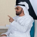 الدكتور عبدالهادي الكناني  يسرني اليوم أن أرحب بصاحب السمو الشيخ محمد بن زايد آل نهيان، رئيس دولة الإمارات العربية المتحدة، الذي تكرم بالموافقة على الحديث عن الوضع الحالي للمنطقة. سموه، نشكر لكم وقتكم الكريم، ونسأل الله أن يوفقكم في خدمة شعبكم والأمتين العربية والإسلامية.