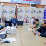 مدير تعليم الفيوم . يتابع امتحانات الثانوية العامة في مادة الرياضيات وغرفة العمليات
