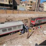 خروج عربتي قطار إسكندريه مطروح عن القطبان