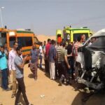 اصابه «4» اشخاص اثر إنقلاب اتوبيس