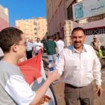 تعليم الفيوم استمرار فى رسم البهجة والسعادة على طلاب الثانوية العامة أمام لجان الامتحانات