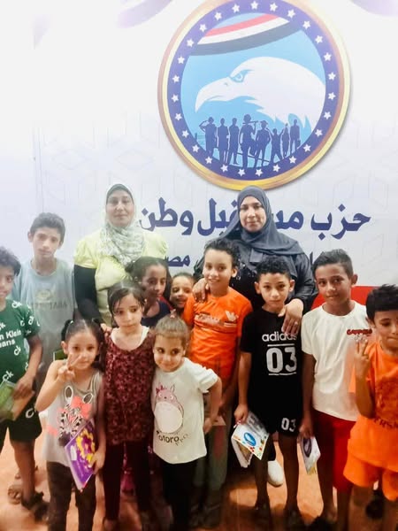 مستقبل وطن شرم الشيخ يُطلق أنشطة صيفية للأطفال بمقر الوحدة الحزبية بالرويسات