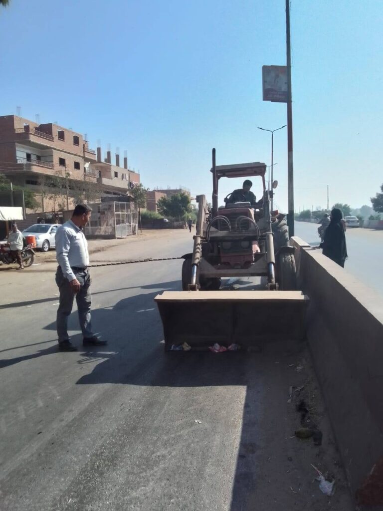 جولات ميدانية لرئيس الوحدة المحلية بالعدلية لتشديد الرقابة على المخالفين
