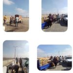 متابعه حملات النظافه لإضفاء اللمسه الجماليه بطريق الكليه الجويه