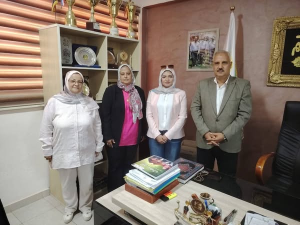 الصبروط يلتقي ومنسق مبادرة احنا قدها لمحافظة الجيزة