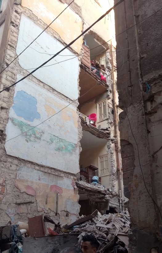 تشريد 8 اسر في الشارع بالإسكندرية