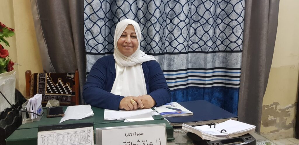تكريم الأستاذة عزة شحاتة عبيد على لوحة الشرف بجريدة الاخبار نيوز