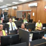 من مركز السيطرة والتحكم .. محافظ البحيرة