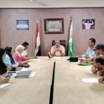 الصبروط واجتماع باللجنة الرياضية لمتابعة تطوير نزل الواحات البحرية
