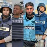 استشهاد أربعة صحفيين في قصف مجمّع ناصر الطبي بخان يونس: