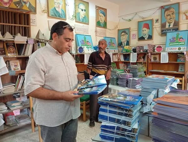 مدير تعليم دراو شمال اسوان يتابع الاستعدادات للعام الدراسي الجديد