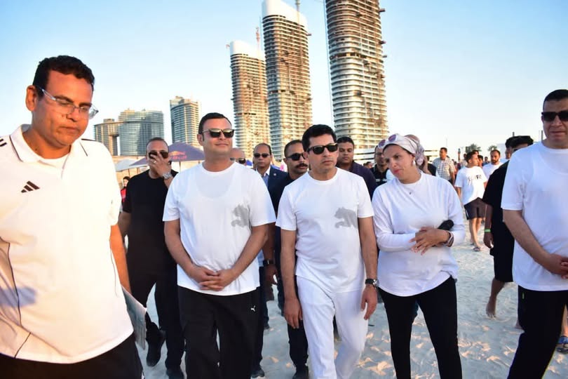 العلمين الجديدة تتحول لساحة رياضية شبابية