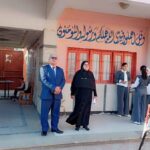 القبيصي يشهد طابور الصباح وتحية العلم بمدرسة الشهيد اللواء أحمد ذكي لطيف بشرق الفيوم