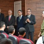 رئيس جامعة الفيوم يتفقد بدء الدراسة بالجامعة الأهلية