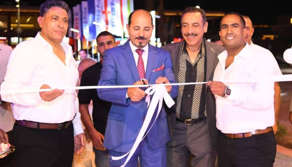 اللواء شرف الدين يشهد إفتتاح مول الباتروس لاجونا فيستا
