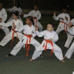 مركز شباب الشيخ زايد ينظم اختبارات أحزمة الكاراتيه بقيادة الكابتن محمود فريد
